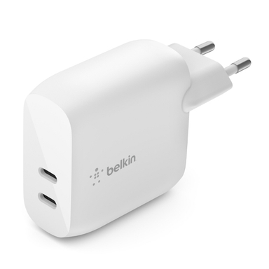 شارژر دیواری شارژ سریع بلکین مدل WCB006vfWH USB-C PD 3٫0