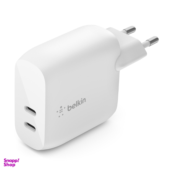 شارژر دیواری شارژ سریع بلکین مدل WCB006vfWH USB-C PD 3٫0