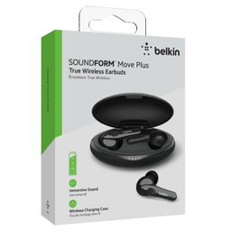 هدفون بی سیم بلکین (Belkin) مدل PAC002btBK-GR با امکان شارژ بی‌سیم