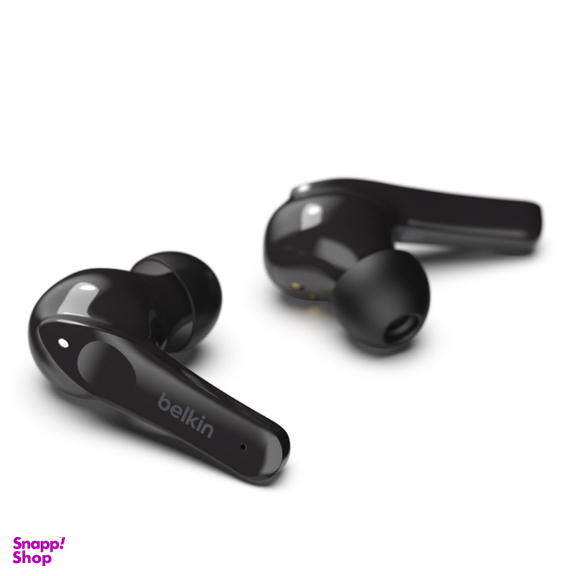 هدفون بی سیم بلکین (Belkin) مدل PAC002btBK-GR با امکان شارژ بی‌سیم