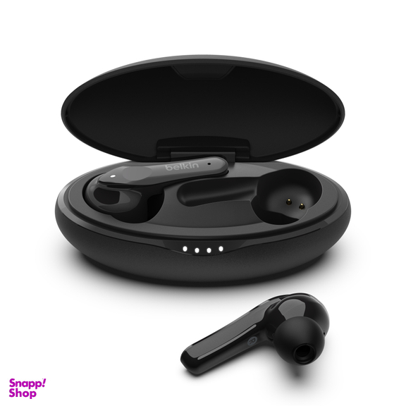 هدفون بی سیم بلکین (Belkin) مدل PAC002btBK-GR با امکان شارژ بی‌سیم