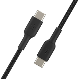 کابل شارژ سریع USB-C به USB-C بلکین مدل CAB004bt1MBK طول 1متر