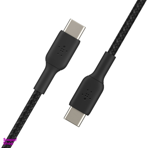 کابل شارژ سریع USB-C به USB-C بلکین مدل CAB004bt1MBK طول 1متر