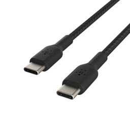 کابل شارژ سریع USB-C به USB-C بلکین مدل CAB004bt1MBK طول 1متر