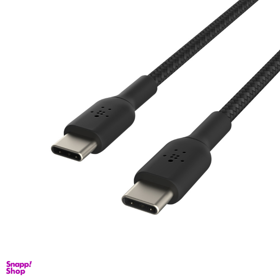 کابل شارژ سریع USB-C به USB-C بلکین مدل CAB004bt1MBK طول 1متر