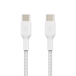 کابل شارژ سریع USB-C به USB-C بلکین (Belkin) مدل CAB004bt1MWH طول 1 متر