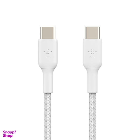 کابل شارژ سریع USB-C به USB-C بلکین (Belkin) مدل CAB004bt1MWH طول 1 متر