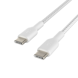کابل شارژ سریع USB-C به USB-C بلکین (Belkin) مدل CAB004bt1MWH طول 1 متر