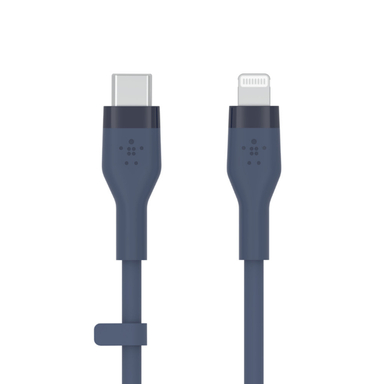 کابل شارژ سریع USB-C به لایتنینگ بلکین (Belkin) مدل CAA009bt3MBL طول 3 متر