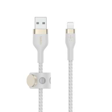 کابل شارژ سریع USB-A به لایتنینگ بلکین (Belkin) مدل CAA010bt1MWH طول 1 متر