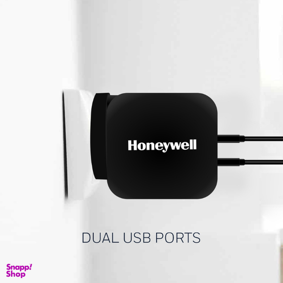 شارژر دیواری هانیول (Honeywell) مدل HC000018/CHG/WCH/BLK/5V/4٫8A/UK با کابل microUSB