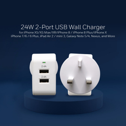 شارژر دیواری هانیول (Honeywell) مدل HC000017/CHG/WCH/WHT/5V/4٫8A/UK با کابل Micro USB