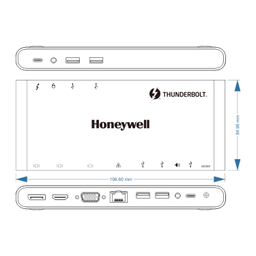 هاب داک استیشن 12 پورت هانیول (Honeywell) مدل HC0000012/LAP/CDK/TB3/UK