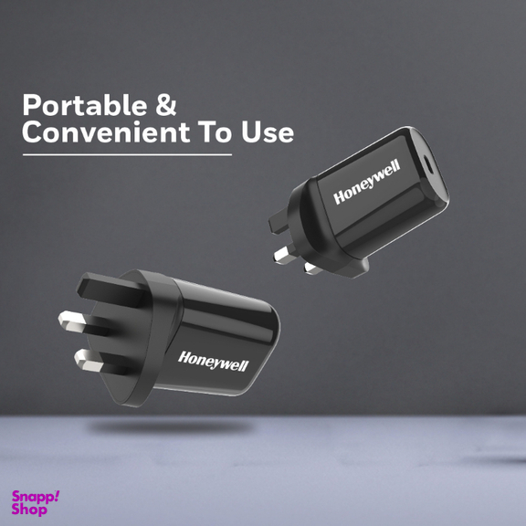 شارژر دیواری هانیول (Honeywell) مدل HC000024/CHG/PD/BLK/20W/UK