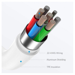 کابل تبدیل USB-C به لایتنینگ انکر (Anker) مدل A8612 طول 0.9 متر