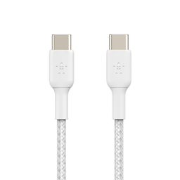 کابل شارژ سریع USB-C به USB-C بلکین (Belkin) مدل CAB004bt1MWH طول 1 متر