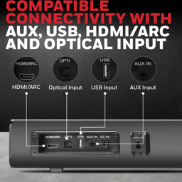 ساندبار هانیول (Honeywell) مدل HC000252/AUD/SB/V2000/BLK Moxie V2000