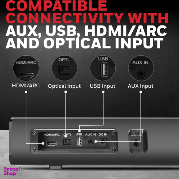 ساندبار هانیول (Honeywell) مدل HC000252/AUD/SB/V2000/BLK Moxie V2000