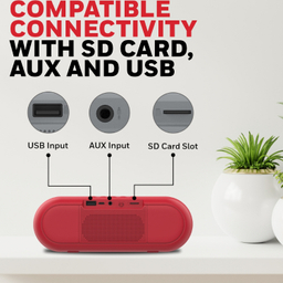 اسپیکر بی سیم هانیول (Honeywell) مدل HC000110/AUD/BTS/P200/RED Suono P200