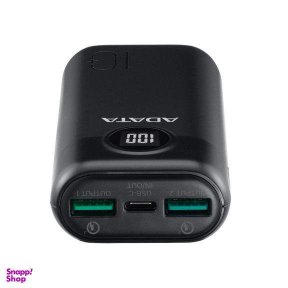 شارژر همراه ای دیتا (ADATA) مدل P10000QCD ظرفیت 10000 میلی آمپر ساعت