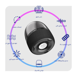 اسپیکر بلوتوثی بروفون (Borofone) مدل BP8