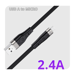 کابل تبدیل USB به microUSB هوکو (Hoco) مدل X53 Silicon طول 1 متر