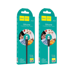 کابل تبدیل USB به microUSB هوکو (Hoco) مدل X53 Silicon طول 1 متر