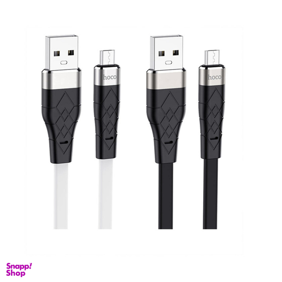 کابل تبدیل USB به microUSB هوکو (Hoco) مدل X53 Silicon طول 1 متر