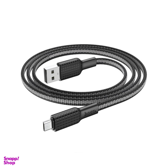 کابل تبدیل USB به microUSB هوکو (Hoco) مدل X69 Anti-Winding طول 1 متر