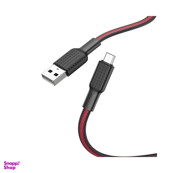کابل تبدیل USB به microUSB هوکو (Hoco) مدل X69 Anti-Winding طول 1 متر