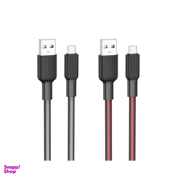 کابل تبدیل USB به microUSB هوکو (Hoco) مدل X69 Anti-Winding طول 1 متر