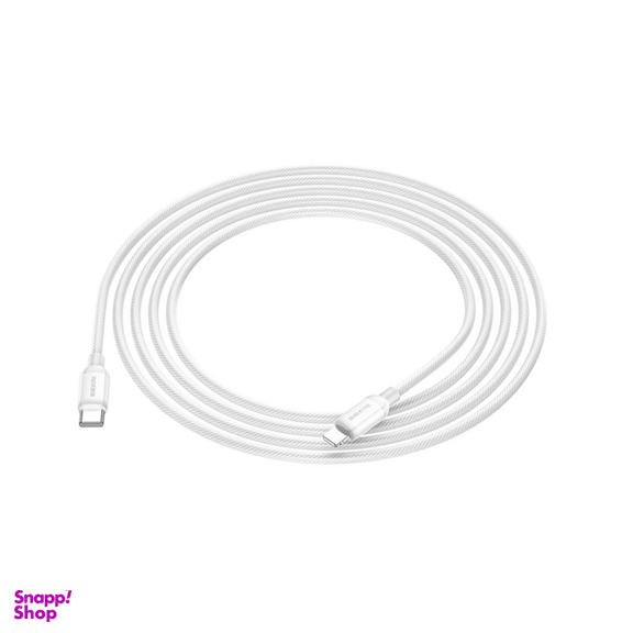کابل تبدیل USB-C به لایتنینگ بروفون (Borofone) مدل BX68 20W طول 1 متر
