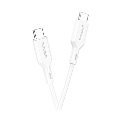 کابل تبدیل USB-C به USB-C بروفون (Borofone) مدل BX70 60W طول 1 متر