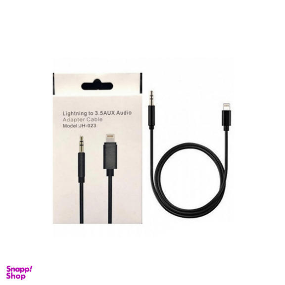 کابل تبدیل صدا Lightning به 3٫5 AUX مدل JH-023
