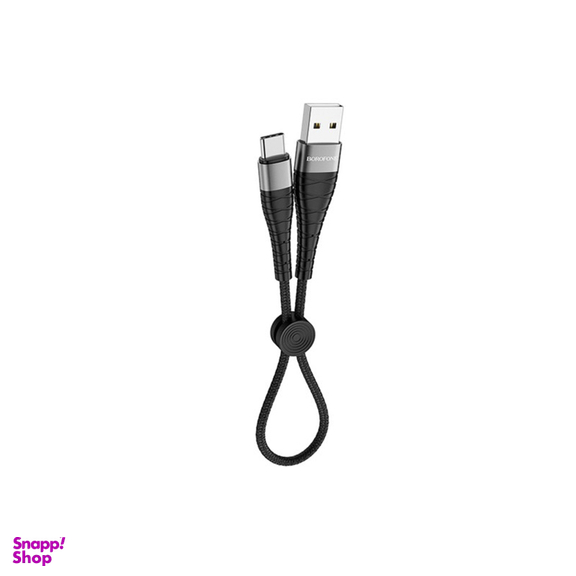 کابل تبدیل USB به USB-C بروفون (Borofone) مدل BX32 Bending طول 0٫25 متر