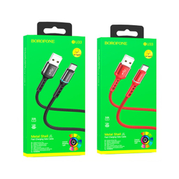 کابل تبدیل USB به USB-C بروفون (Borofone) مدل BU33 طول 1٫2 متر