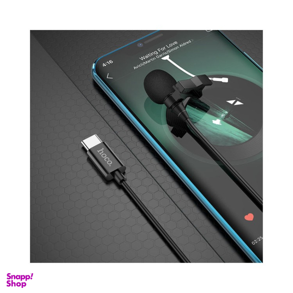 میکروفون یقه‌ ای هوکو (Hoco) مدل L14 For Type-C