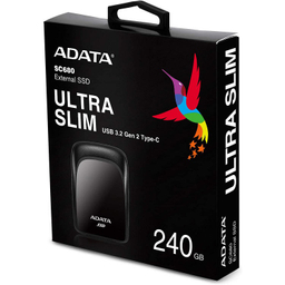 حافظه SSD اکسترنال ای دیتا (Adata) مدل SC680 ظرفیت 240 گیگابایت