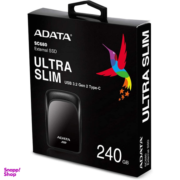 حافظه SSD اکسترنال ای دیتا (Adata) مدل SC680 ظرفیت 240 گیگابایت