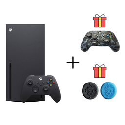 کنسول بازی مایکروسافت مدل XBox Series X به همراه هدیه (محافظ و روکش آنالوگ دسته)