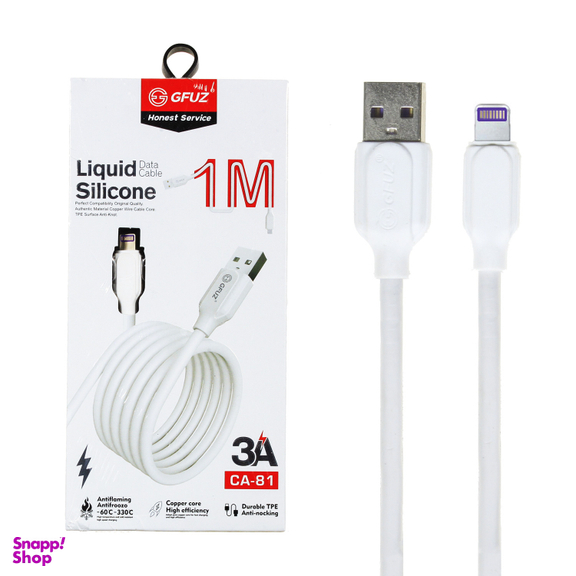 کابل فست شارژ USB به Lightning جیفوز (Gfuz) مدل CA-81 طول 1 متر