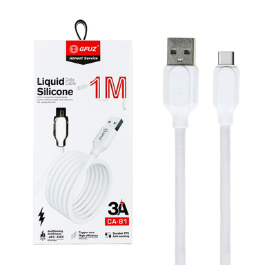 کابل فست شارژ USB به Type-C جیفوز (Gfuz) مدل CA-81 طول 1 متر