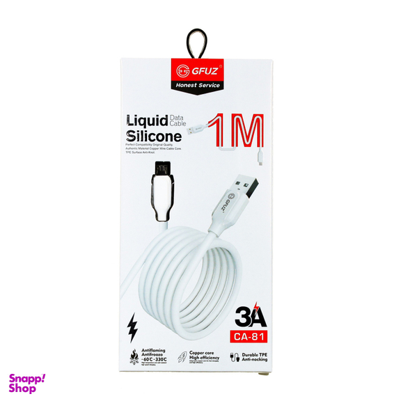 کابل فست شارژ USB به MicroUSB جیفوز (Gfuz) مدل CA-81 طول 1 متر