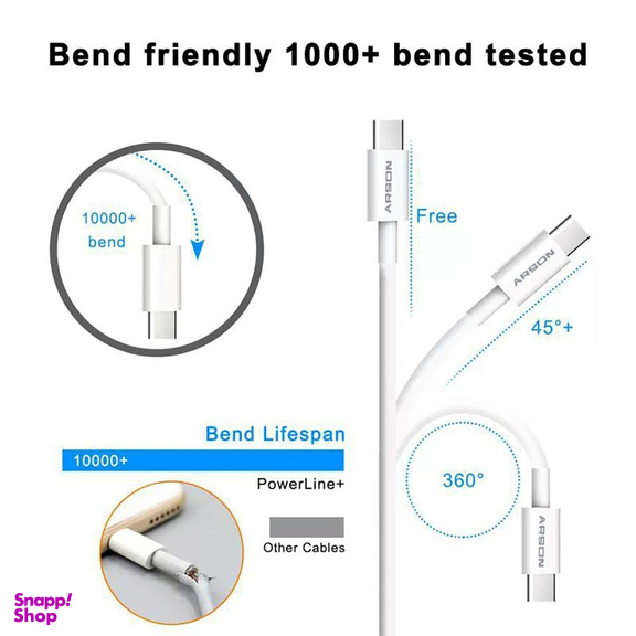 کابل تبدیل USB-C آرسون (Arson) مدل AN-TC1 طول 1 متر
