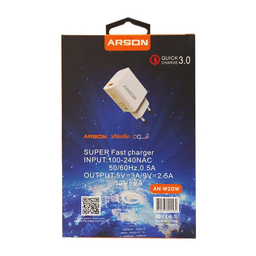 شارژر دیواری آرسون (Arson) مدل AN-W20W به همراه کابل USB-C