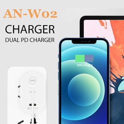 شارژر دیواری آرسون مدل AN-W02 به همراه کابل تبدیل USB-C