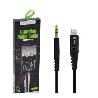 کابل تبدیل لایتنینگ به AUX باوین (Bavin) مدل AUX-13