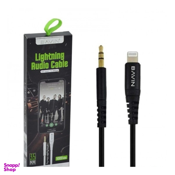 کابل تبدیل لایتنینگ به AUX باوین (Bavin) مدل AUX-13