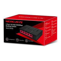 سویچ 5 پورت گیگابیتی مرکوسیس (Mercusys) مدل MS105G
