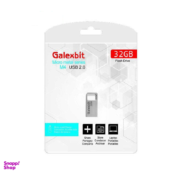 فلش مموری گلکسبیت (Galaxbit) مدل M4 ظرفیت 32 گیگابایت
